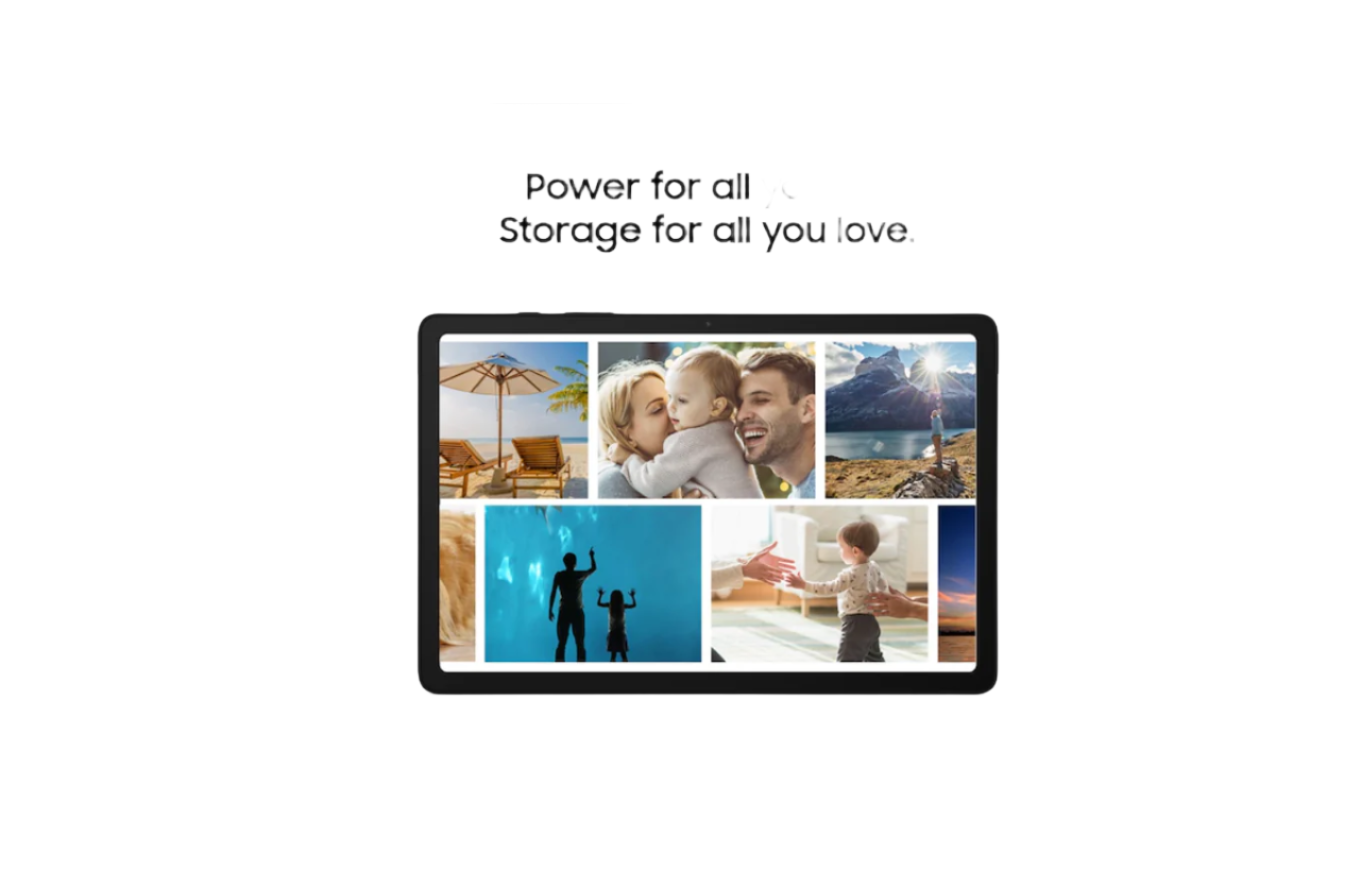 Samsung Galaxy Tab A9+ 5G, 11.0 inches, Qualcomm SM6375 Snapdragon 695 5G (6 nm), Li-Po 7040 mAh, USB Type-C 2.0, TFT LCD, 90Hz.