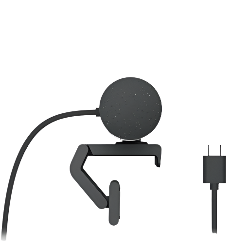 Logitech Brio 500 Full HD 1080p Webcam - Black