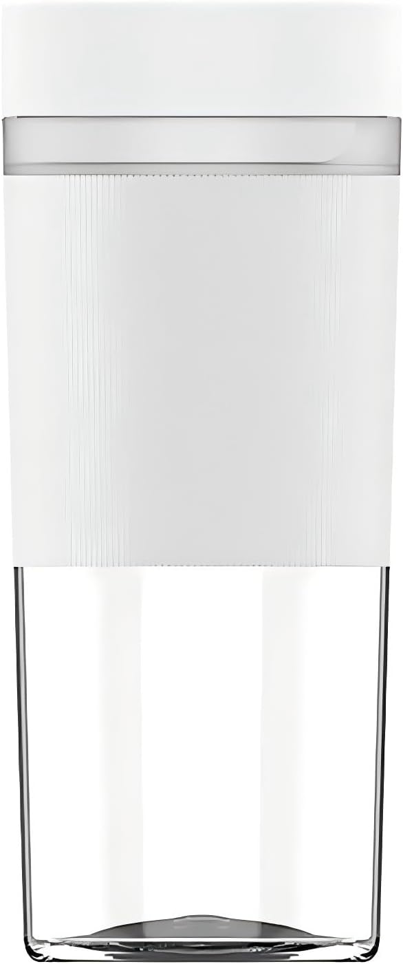 Xiaomi Mijia portable blender cup in white, compact handheld blender for smoothies and juices, with a sleek design.