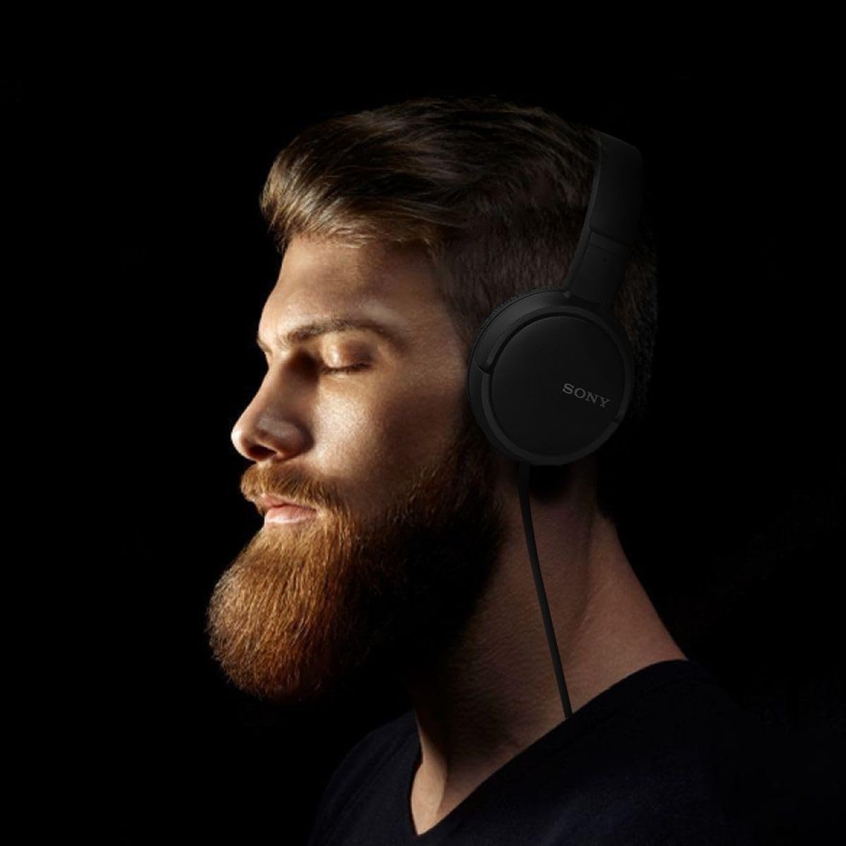 Sony MDR-ZX110AP On-Ear Wired Headphones With Mic