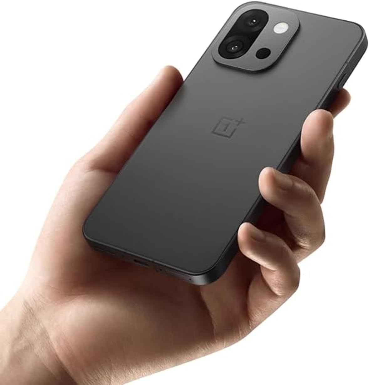 OnePlus 13s 5G smartphone with 6.32-inch LTPO AMOLED display, dual 50 MP cameras, and 5850mAh battery.