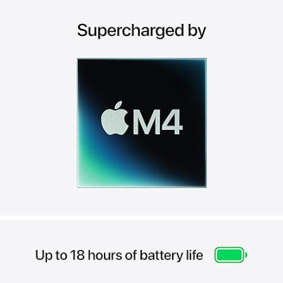 Apple MacBook Air M4 Liquid Retina display with True Tone, 13inch, Arabic & English keyboard