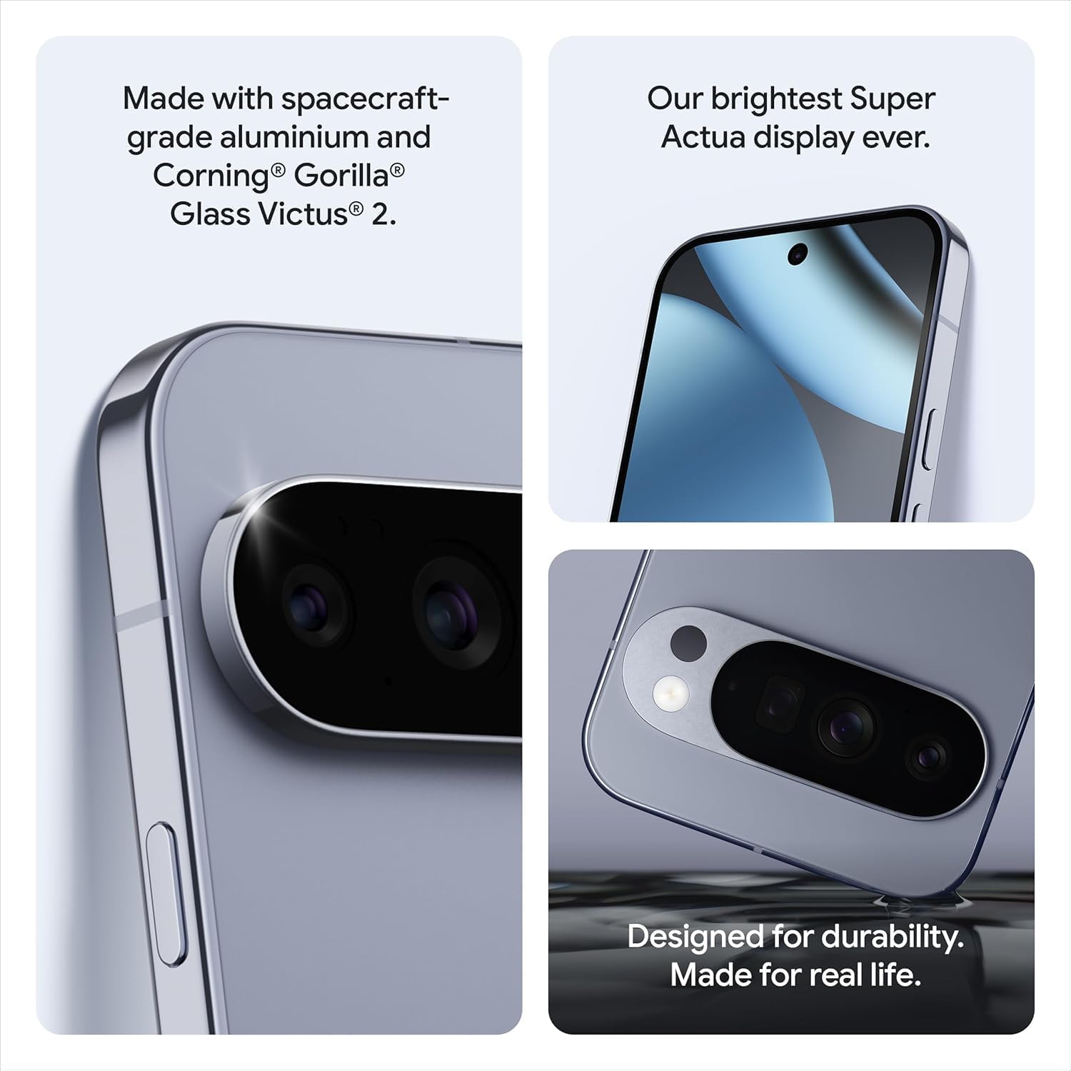 Google Pixel 10 Pro XL 5G smartphone with 6.8-inch LTPO OLED display, 50MP camera, Google Tensor G5 processor, and 5200mAh battery