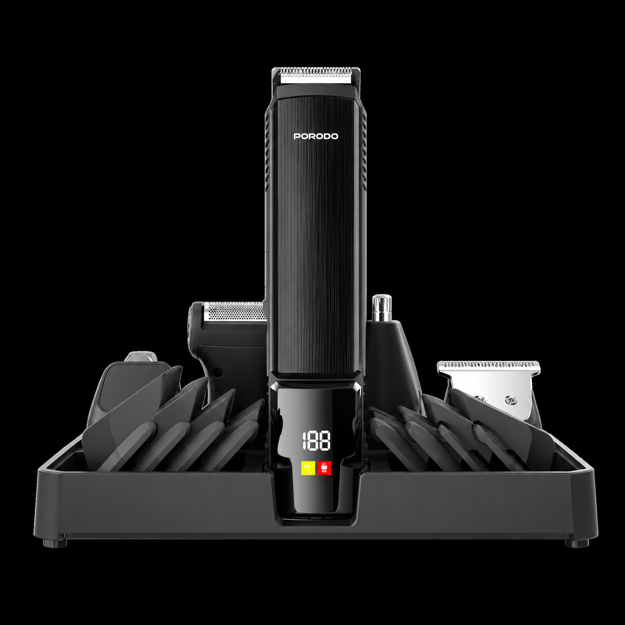 Porodo Lifestyle 14-IN-1 Trimming Kit - Black