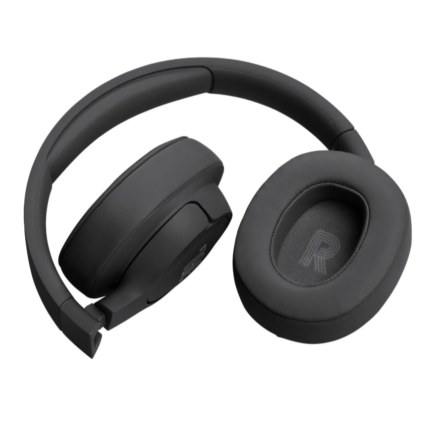 JBL Tune 720BT - Wireless Over-Ear Headphones with JBL Pure Bass Sound, Bluetooth 5.3, Up to 76H Battery Life and Speed Charge, Lightweight, Comfortable and Foldable Design, Black