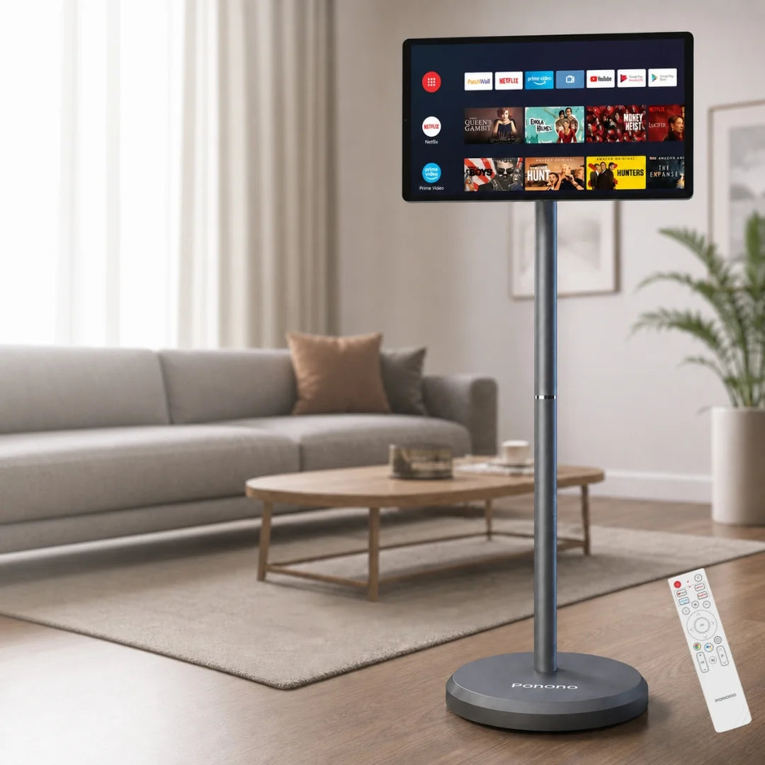 Porodo Surf 21.5" Portable Smart Monitor with 27000mAh Battery Capacity - Gray