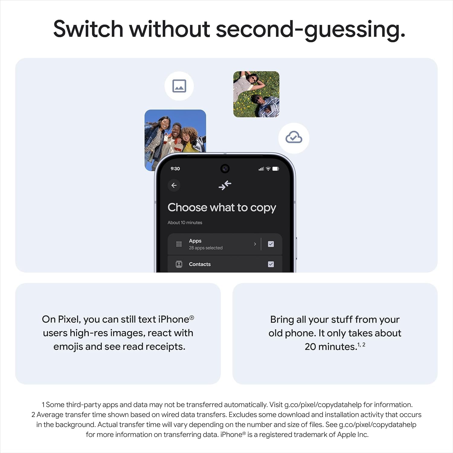 Google Pixel 10 Pro XL 5G smartphone with 6.8-inch LTPO OLED display, 50MP camera, Google Tensor G5, and 5200mAh battery