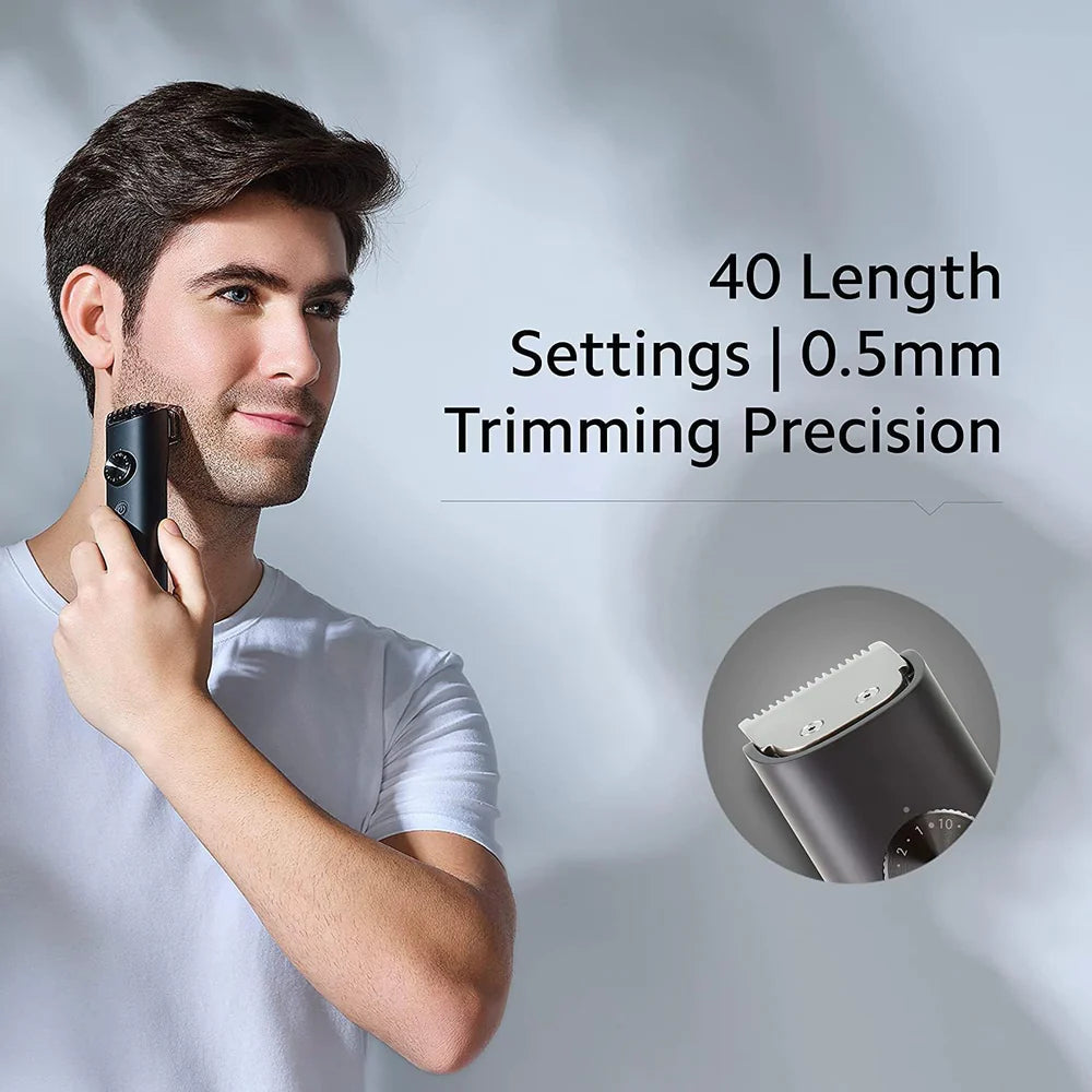 Xiaomi Grooming Kit Pro Men’s Waterproof Beard Trimmer & Electric Shaver | Full Body Grooming Set – Black