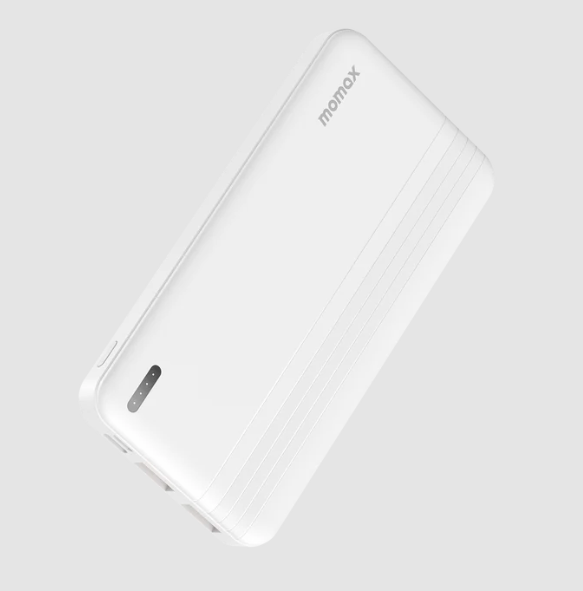 iPower Fast Charging Power Bank 10000mAh battery capacity Charge up to 3 devices simultaneously USB-C PD fast charging up to 20W and USB-A 22.5W 2 USB-A ports, 1 USB-C port and 1 Micro USB port LED fast charging indicator USB-C to USB-A cable included