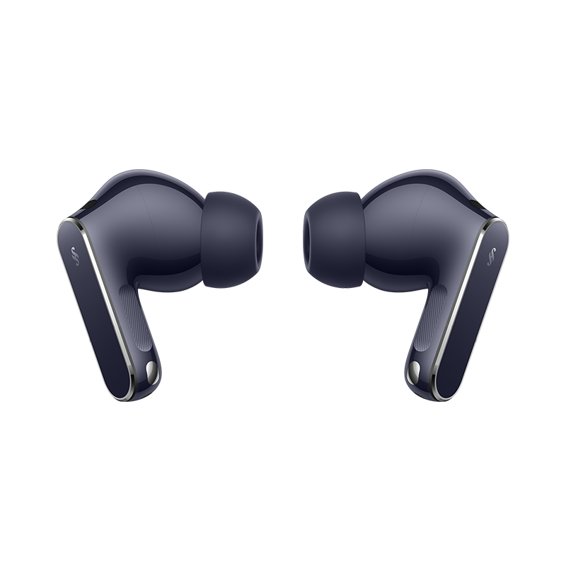 Huawei FreeBuds Pro 5 wireless earbuds with dual-engine active noise cancellation and sleek charging case.