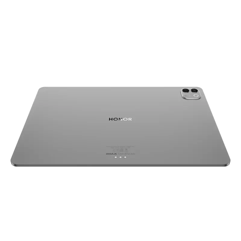 Honor Magic Pad 4+ tablet with keyboard and pen, 12.3-inch 3K OLED display, Snapdragon 8 Gen 5, 10100mAh battery.