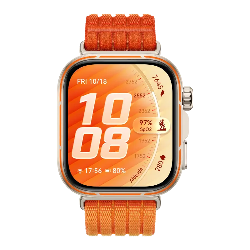HUAWEI WATCH FIT 5 Pro Smart Watch, 1.92" AMOLED Display, Sapphire Glass, Titanium Alloy Bezel, Built-in GPS, Bluetooth Calling, ECG & Heart Rate Monitoring, 5 ATM Water Resistance, Up to 10-Day Battery Life, Android & iOS Compatible