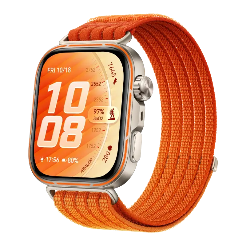 HUAWEI WATCH FIT 5 Pro Smart Watch, 1.92" AMOLED Display, Sapphire Glass, Titanium Alloy Bezel, Built-in GPS, Bluetooth Calling, ECG & Heart Rate Monitoring, 5 ATM Water Resistance, Up to 10-Day Battery Life, Android & iOS Compatible