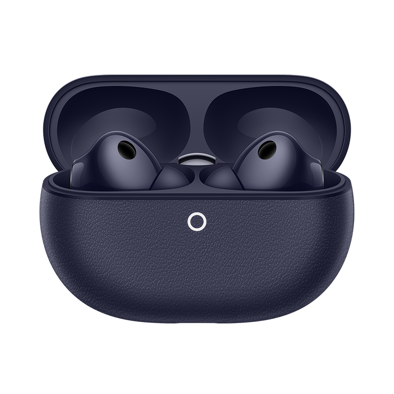 Huawei FreeBuds Pro 5 wireless earbuds with dual-engine active noise cancellation and sleek charging case.