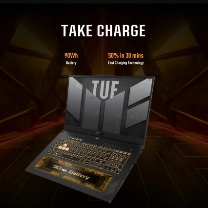 ASUS TUF F15 FX507VV-LP156W Gaming Laptop - Intel Core i7-13620H, 16GB DDR5, 1TB SSD, NVIDIA RTX 4060 8GB, 15.6-inch FHD 144Hz, Win11