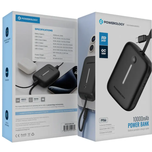 Powerology 10000mAh Power Bank