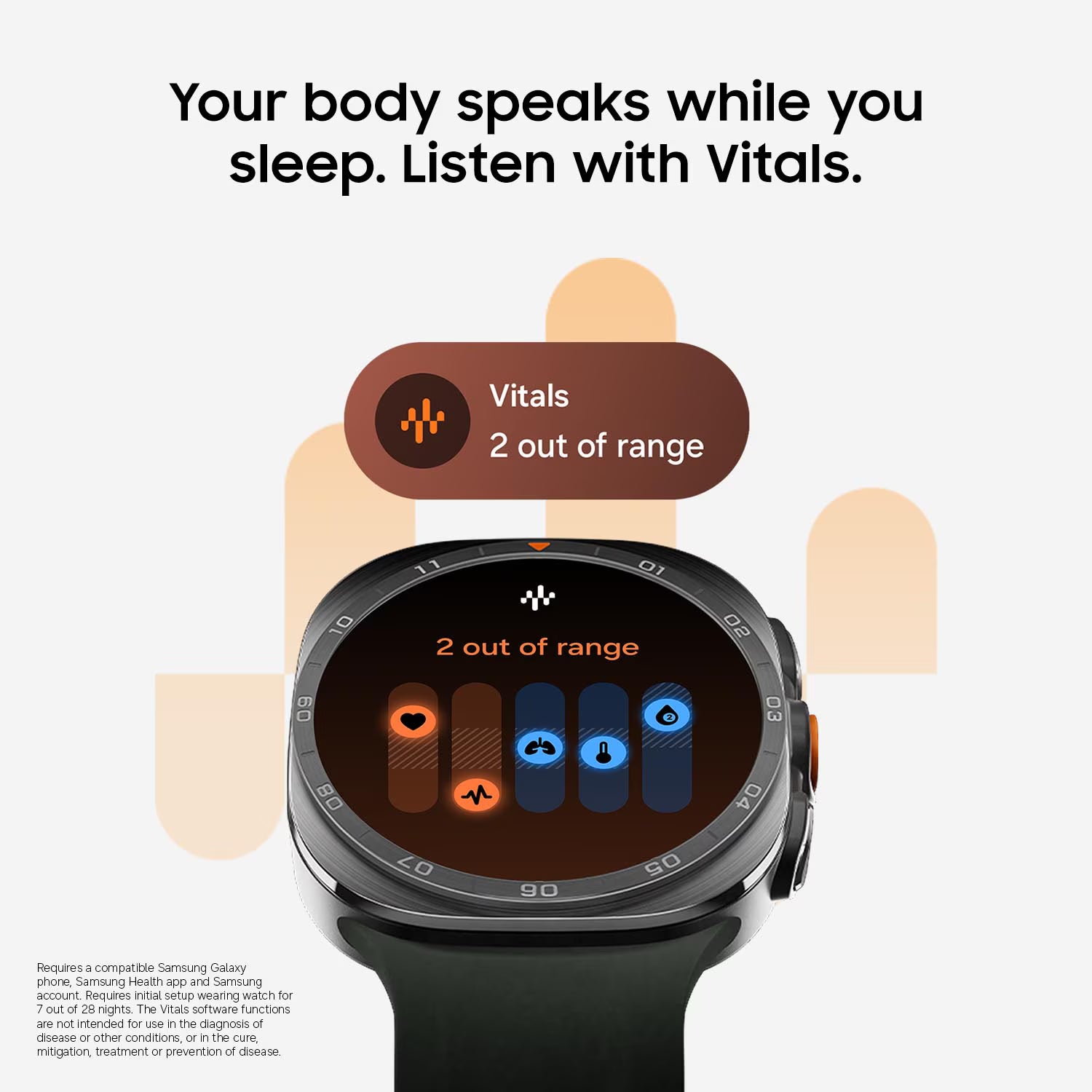 Samsung Galaxy Watch Ultra 2 47mm Smartwatch, AMOLED Display, Titanium Design, Built-in GPS, Bluetooth Calling, Advanced Health & Fitness Tracking, Water Resistant, Long-Lasting Battery