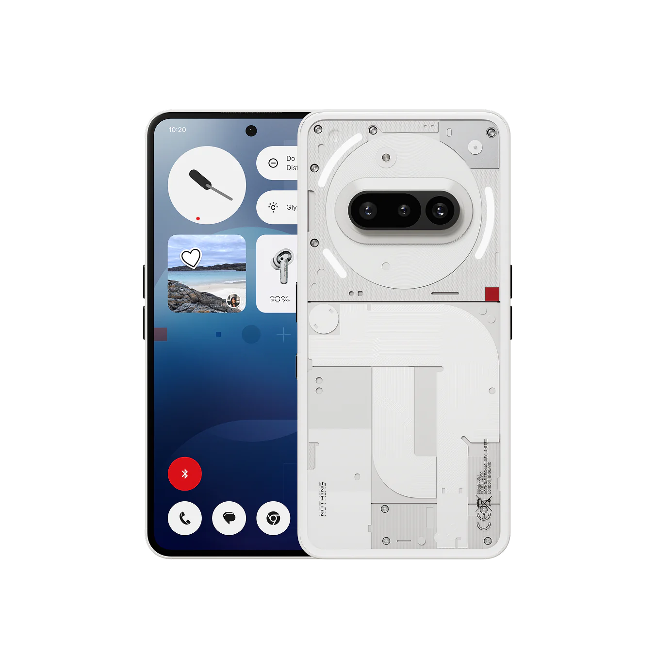 Nothing Phone (3a) 5G 6.77" AMOLED, 120Hz, Snapdragon 7s Gen 3 (4 nm), 50 MP Camera,  Fingerprint (under display, optical)