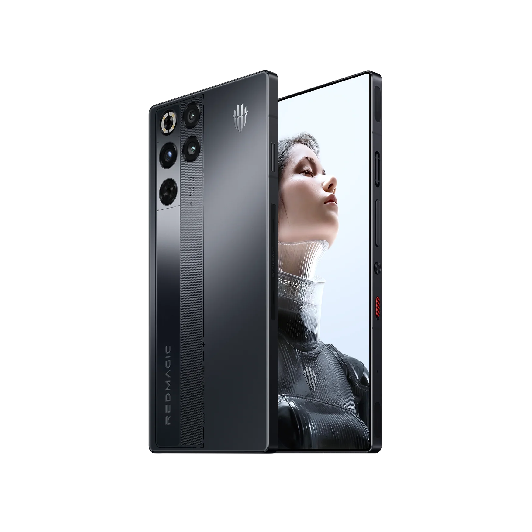 Redmagic 11 Pro 5G smartphone in black, featuring 6.85" display, 50MP camera, and sleek design.