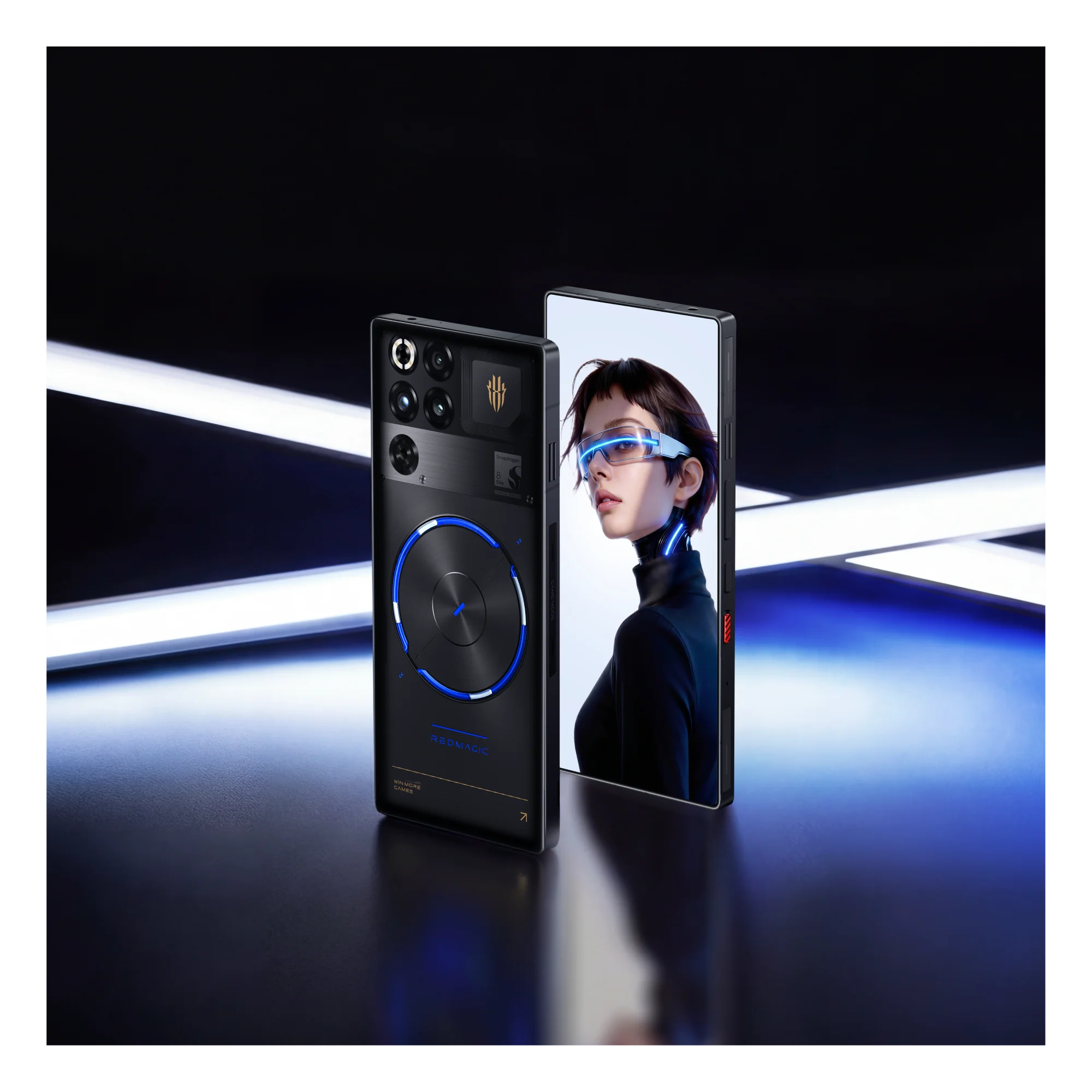REDMAGIC 11S Pro 5G, 6.85" AMOLED 144Hz, Snapdragon 8 Elite Gen 5, 50MP + 50MP + 2MP Camera, 16MP Selfie Camera, 7500mAh Battery, 80W Fast Charging, Android 16, Bluetooth 5.4, IPX8