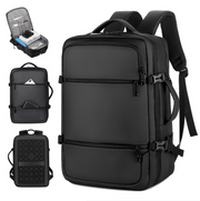Meinaili 2026, Large Backpack Flight Waterproof Business Luggage, Fits 17.3 Inch Laptop