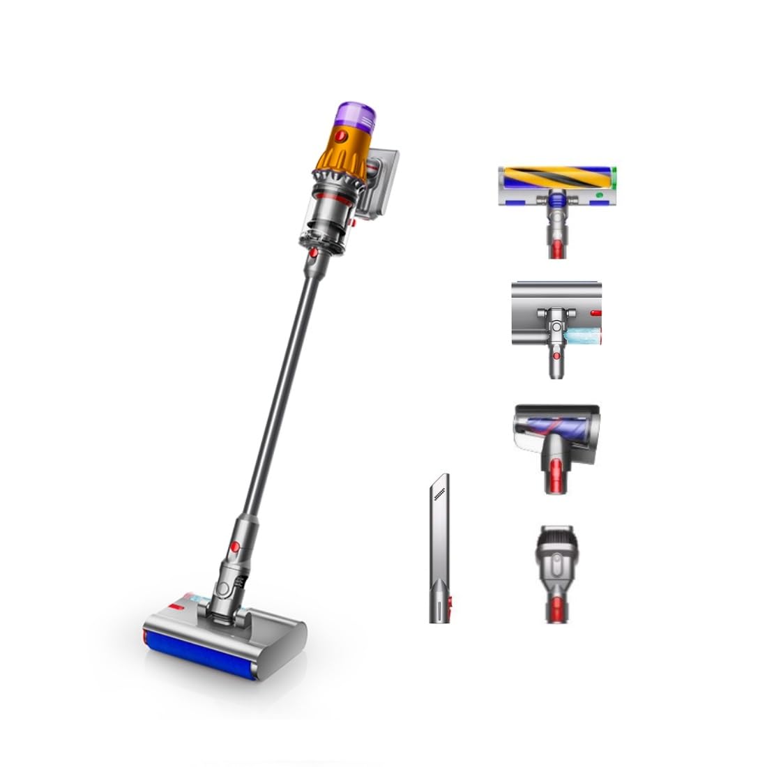 Dyson V12s Detect Slim Submarine Wet and Dry Vacuum Cleaner