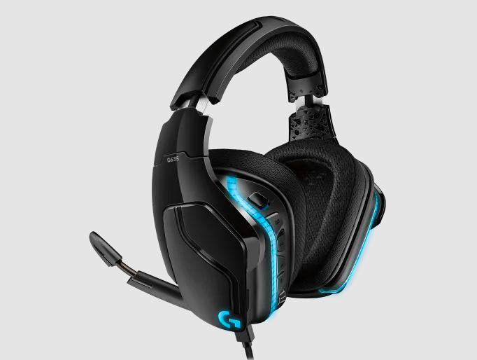 Logitech G635 GAMING HEADSETS PC, PS4, XBOX ONE, NINTENDO SWITCH, MOBILE COMPATIBLE