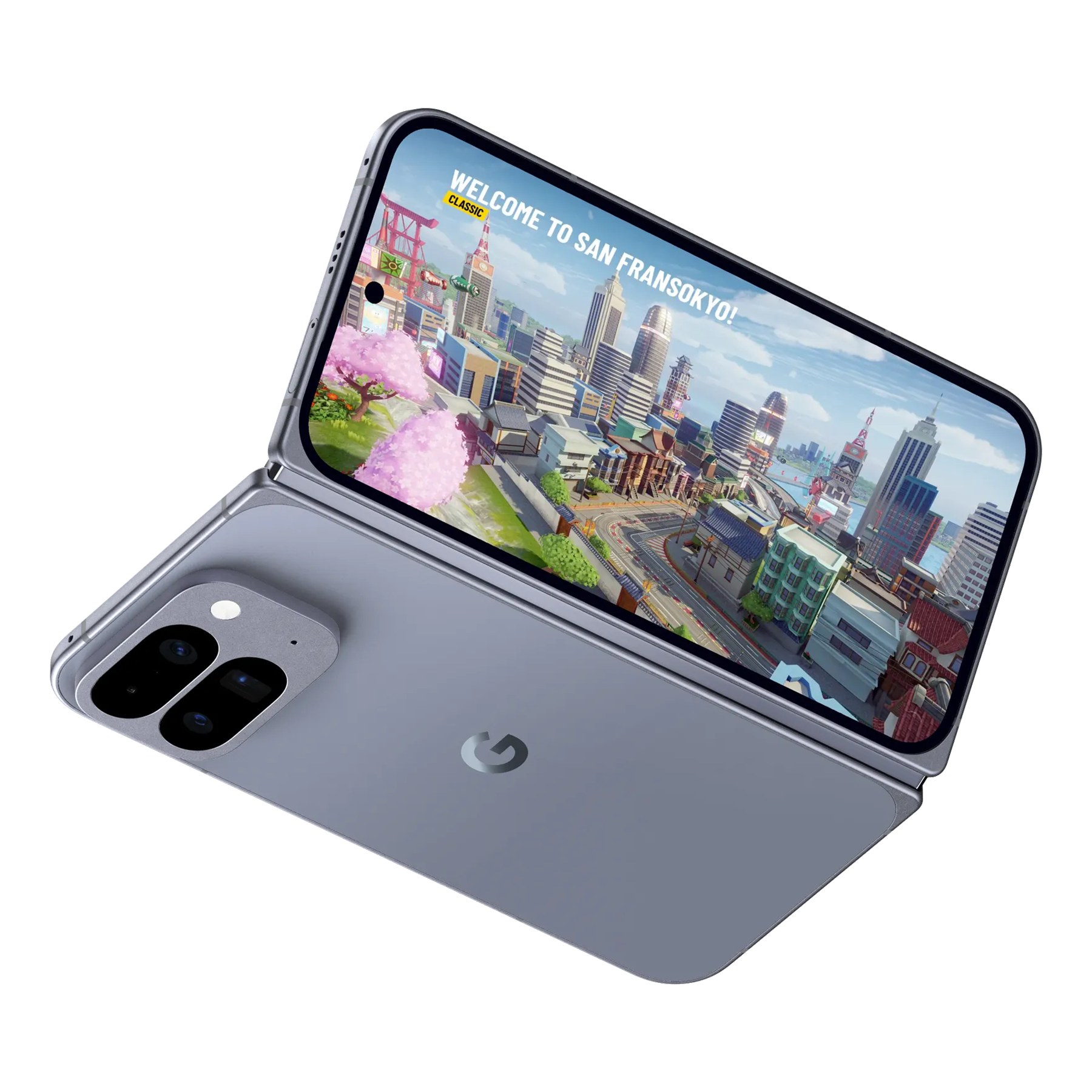 Google Pixel 10 Pro Fold 5G 8.0" Foldable LTPO OLED, 120Hz, HDR10+, Google Tensor G5 (3 nm), 48MP, f/1.7 Camera, IP68