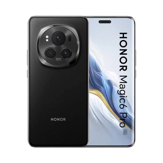 Honor Magic 6 Pro 6.8" LTPO OLED, 120Hz, Dolby Vision, Snapdragon 8 Gen 3 (4 nm), 50MP + 180MP + 50MP Camera, IP68