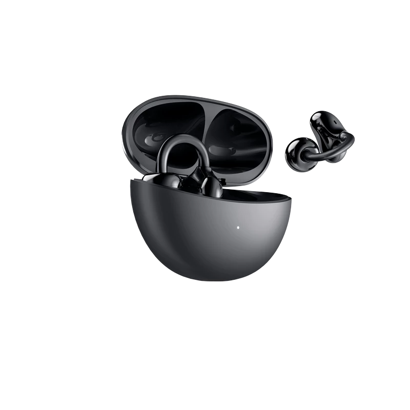 Honor Choice Earbuds Clip with Bluetooth 5.3, noise cancellation, dual microphones, high-resolution sound, and lightweight fit.