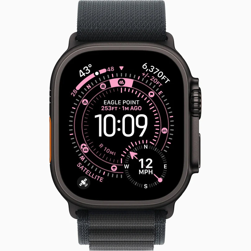 Apple Watch Ultra 3 49mm titanium, Always‑On Retina display ,S10 chip,watchOS, Bluetooth 5.3, Water resistance 100m
