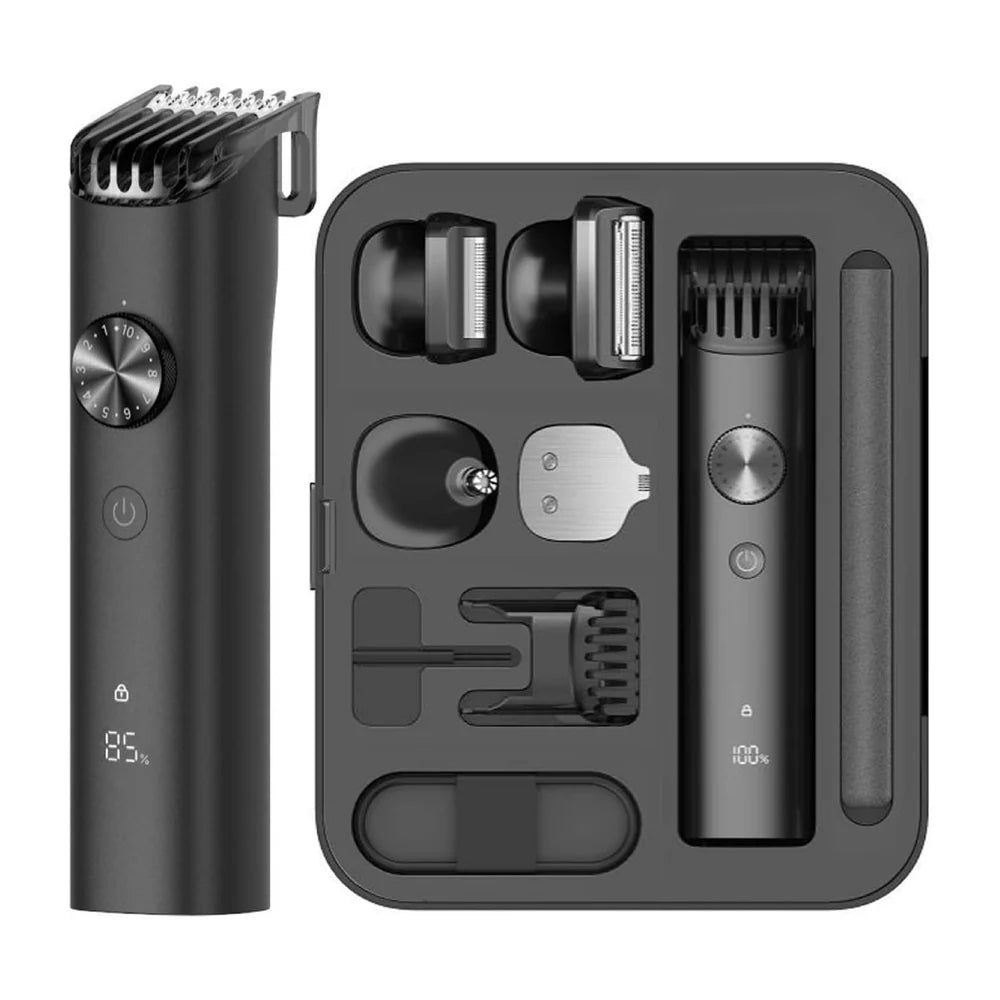 Xiaomi Grooming Kit Pro Men’s Waterproof Beard Trimmer & Electric Shaver | Full Body Grooming Set – Black