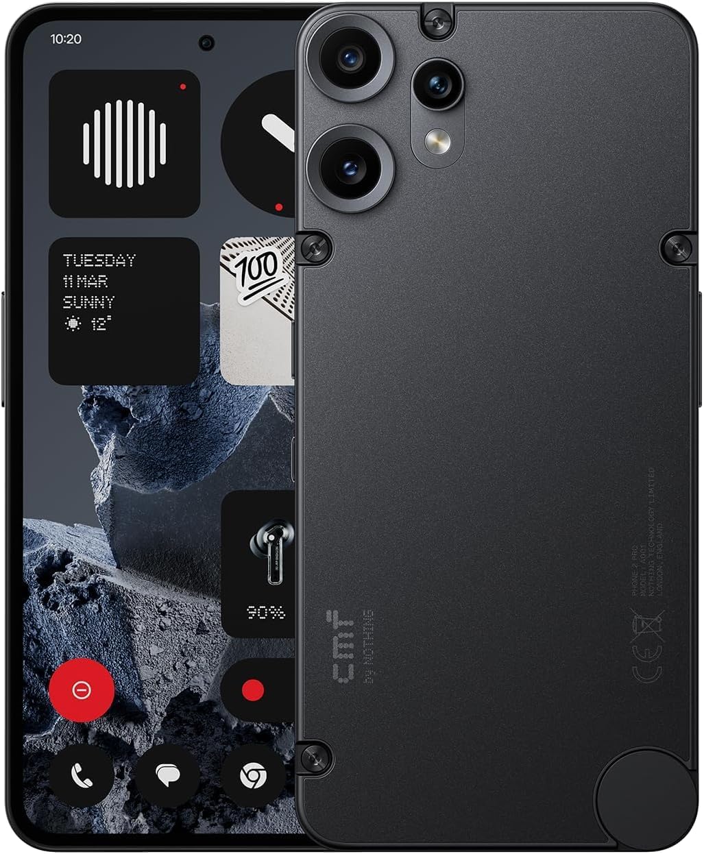 Nothing CMF Phone 2 Pro 6.77" AMOLED, 1B colors, 120Hz, HDR10+, Dimensity 7300 Pro (4 nm), 50 MP, f/1.9 Camera, IP54