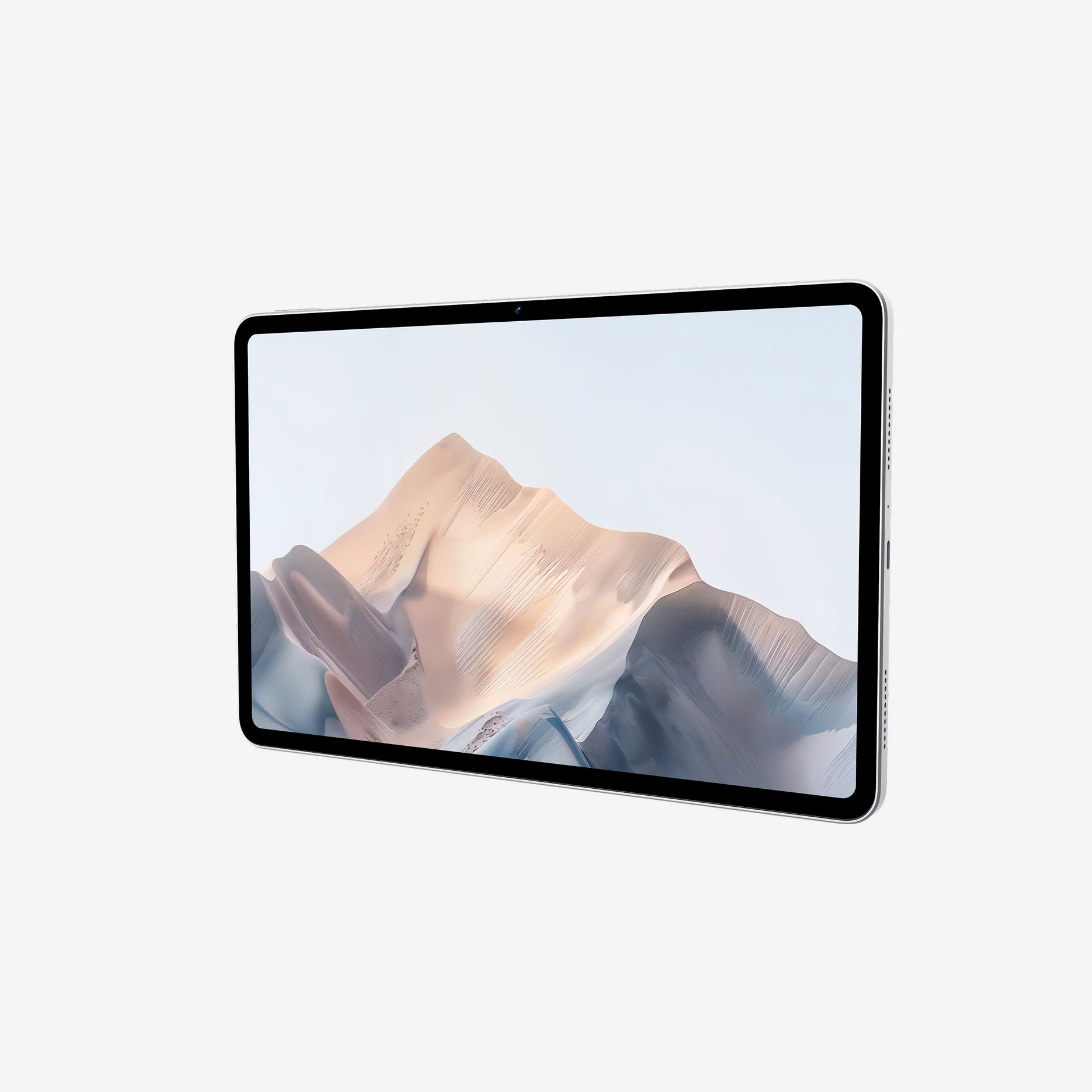 ZTE Nubia Pad Pro tablet with 10.9-inch display, silver color, showcasing sleek design and thin bezels.