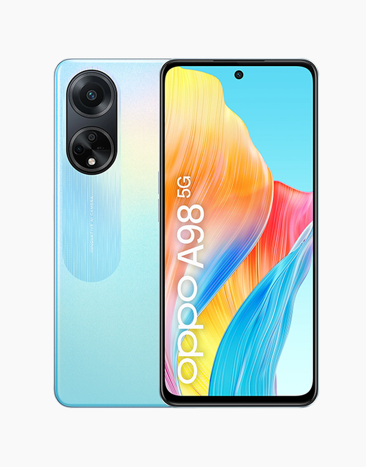 Oppo A98 5G 6.72" IPS LCD Display 120Hz, Snapdragon 695 (6nm), 64 MP f/1.7 Camera, 67W Fast Charging