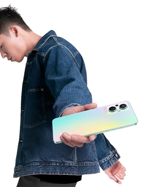 Oppo Reno 7 Z 5G AMOLED Display 6.43 - 4500mAh Li-Po Storage 128GB +8GB RAM Snapdragon 695 5G 64MP 1080p