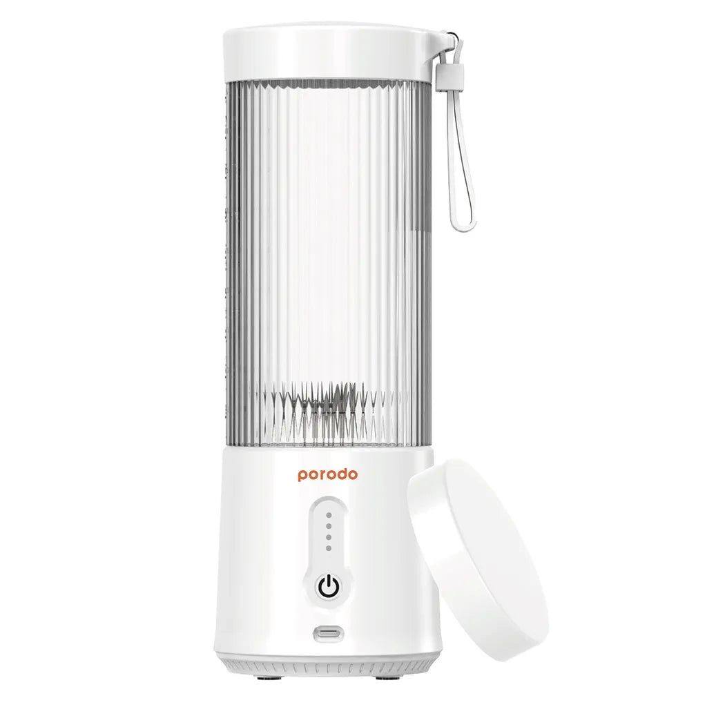 Porodo Lifestyle Portable Blender with Extra Bottom Lid 450ml