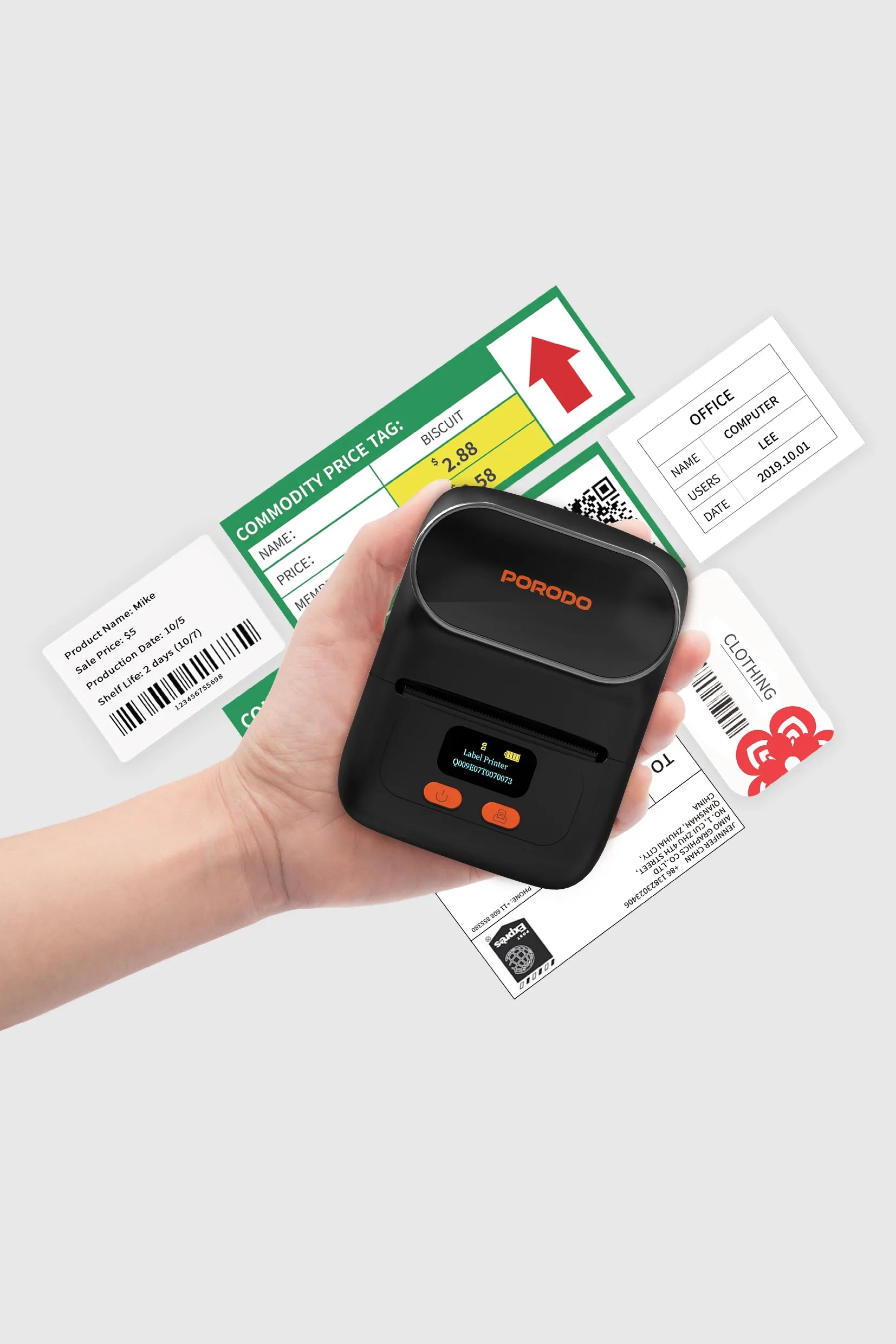 Porodo Lifestyle Super HD Thermal Printer