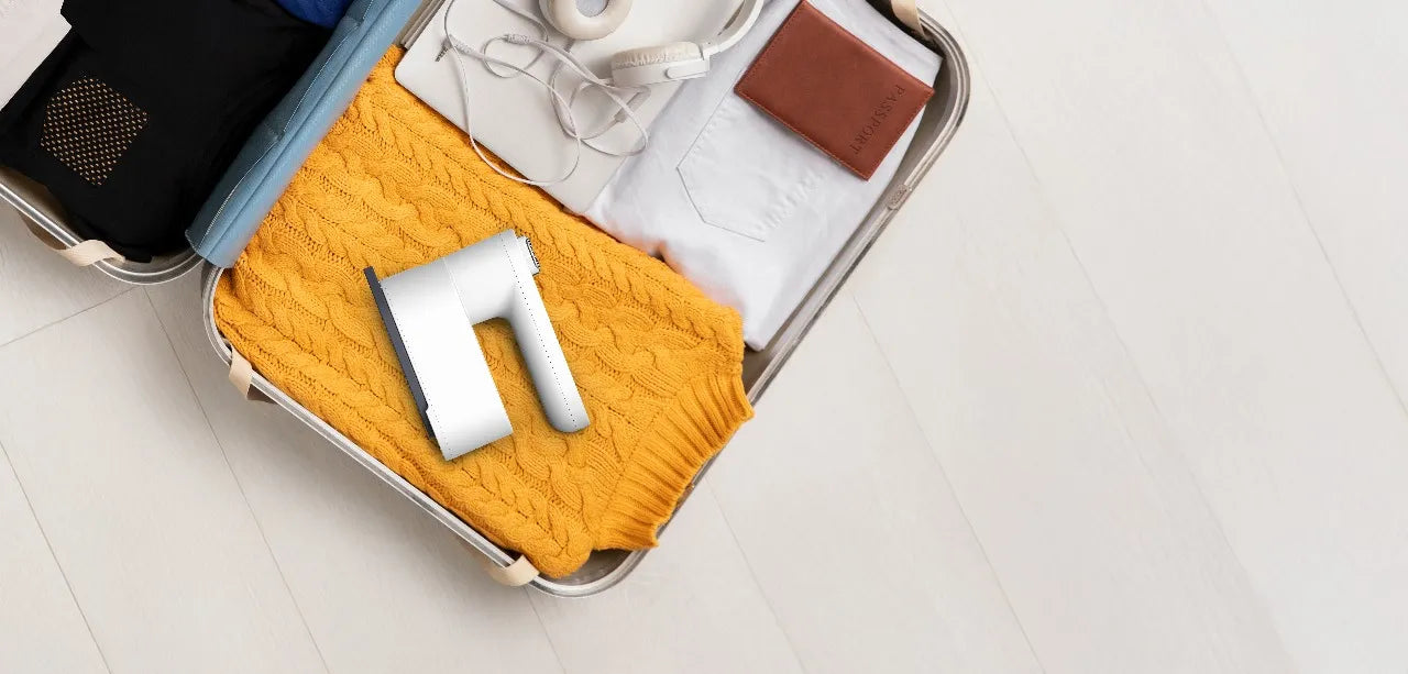 Porodo Lifestyle Heatpulse Portable Steam Iron Ultrasonic Steam Generator