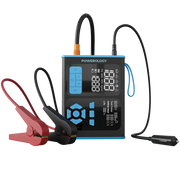 Powerology Jump Starter, Air Inflator & OBD II Car Fault Diagnosis Tool - Black/Blue