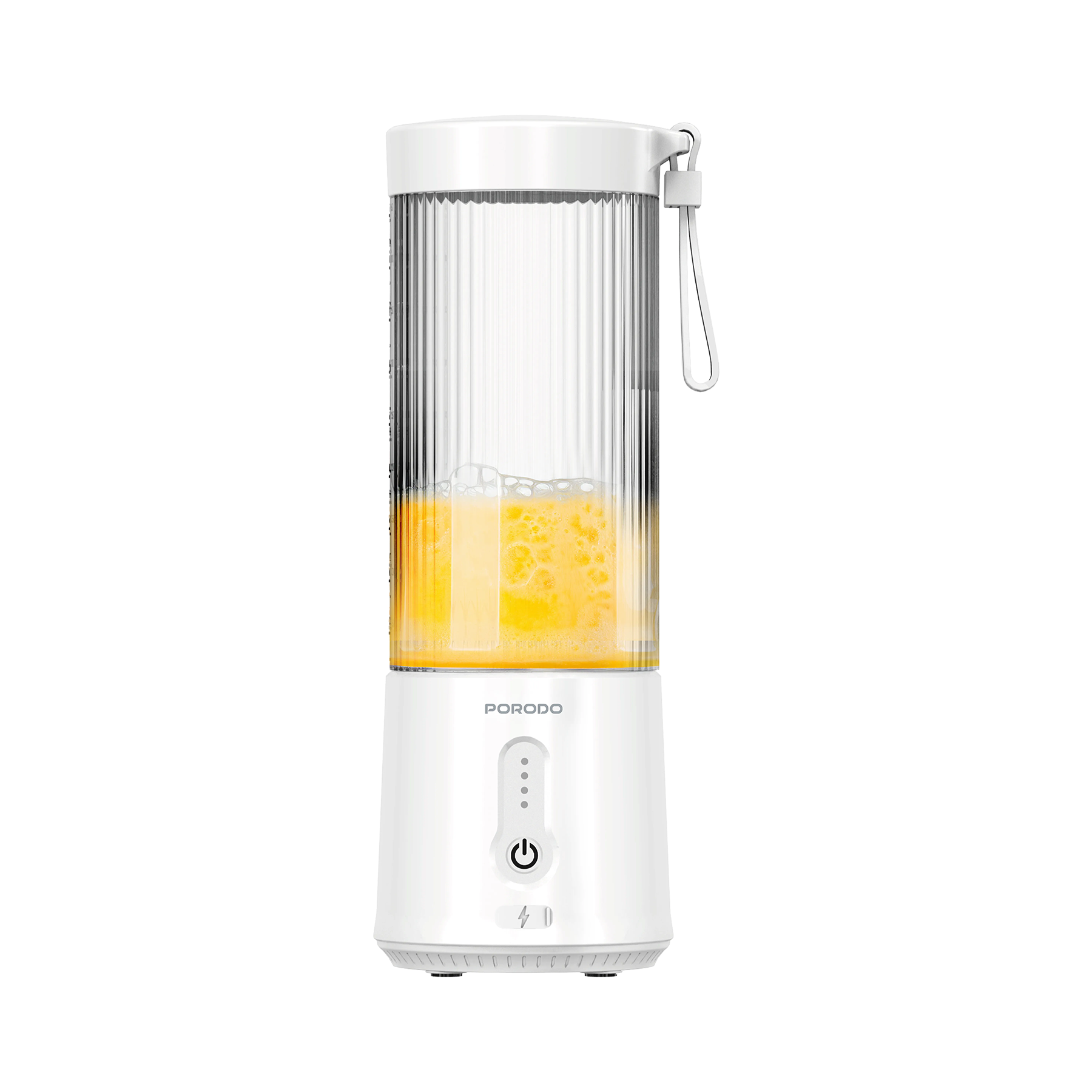 Porodo Lifestyle Portable Blender with Extra Bottom Lid 450ml