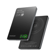 Powerology MagVolt 5000mAh Ultra Slim Wireless Magnetic Power Bank TFT Display