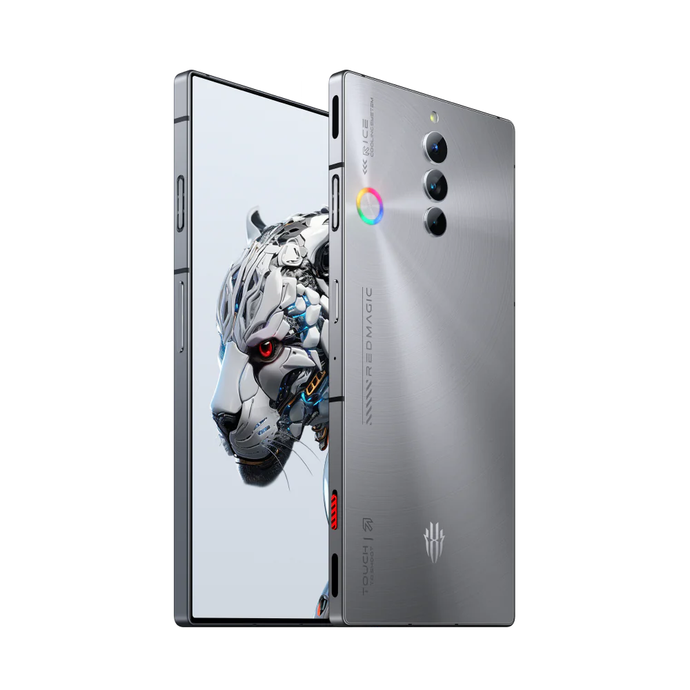 REDMAGIC 8s Pro 5G Snapdragon® 8 Gen 2, 6.8 Inch Screen ,120 Hz Refresh Rate , 50MP Triple Camera, Cooling Power x2 , 6000 mAh Dual Battery System.