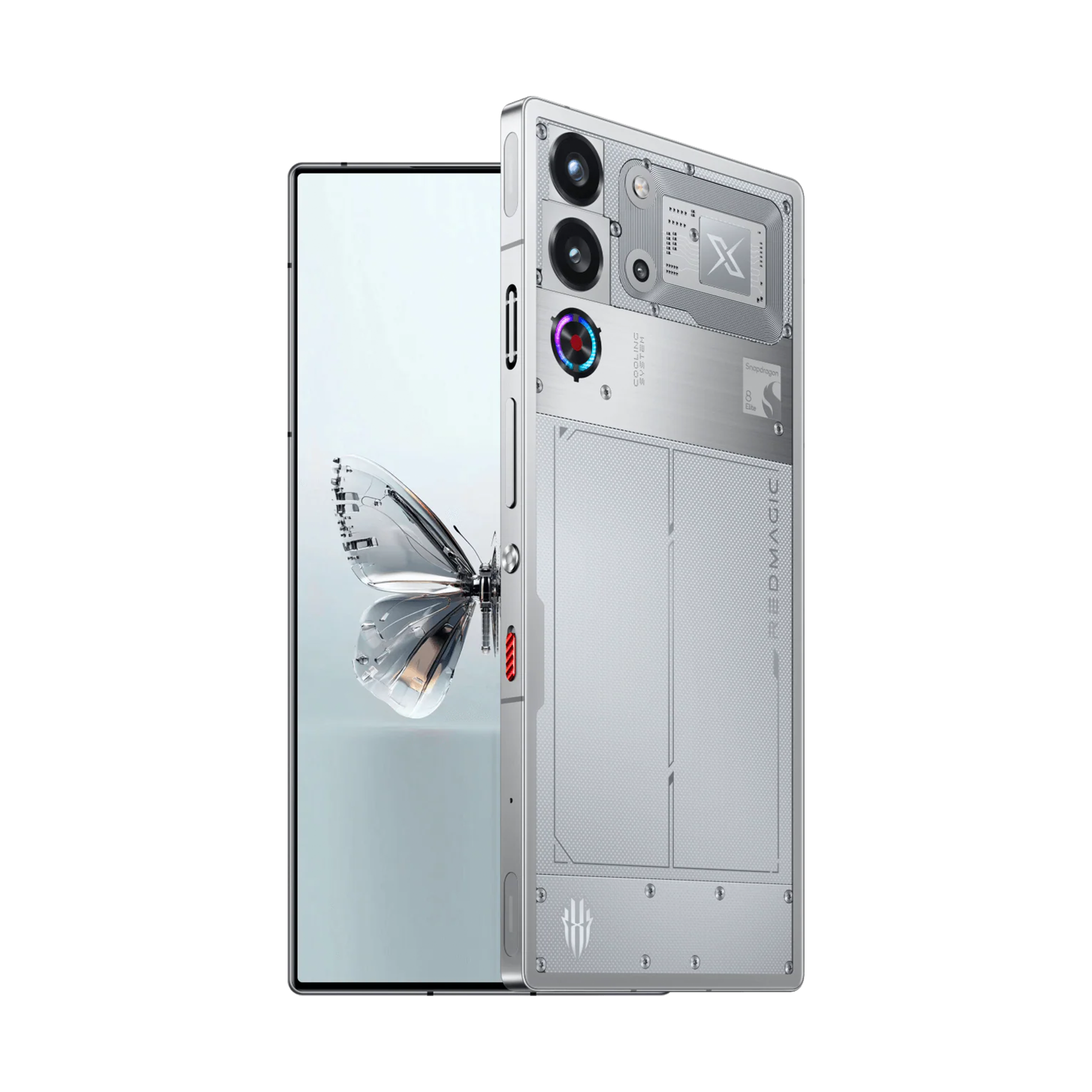Redmagic 10 Pro 5G smartphone with 6.85-inch AMOLED display, triple camera, Snapdragon 8 Elite, and 100W fast charging.