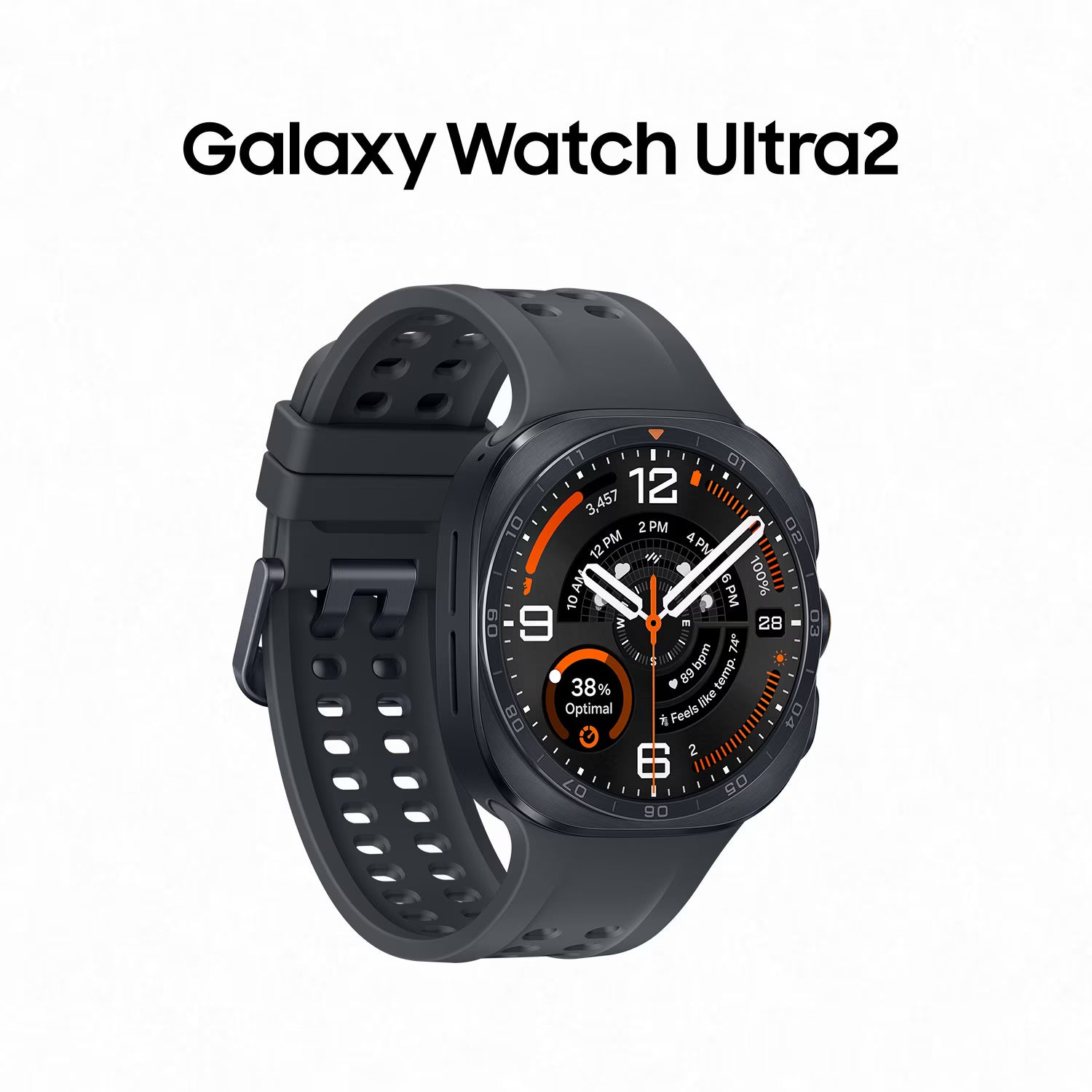 Samsung Galaxy Watch Ultra 2 47mm Smartwatch, AMOLED Display, Titanium Design, Built-in GPS, Bluetooth Calling, Advanced Health & Fitness Tracking, Water Resistant, Long-Lasting Battery