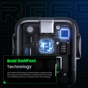 Ugreen Nexode RG 65W 3-Port Robot Gan Fast Charger - Black