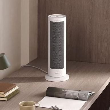 Xiaomi smart graphene space heater with touch panel, 2000W power, rapid heating, and 70° oscillation for indoor use.