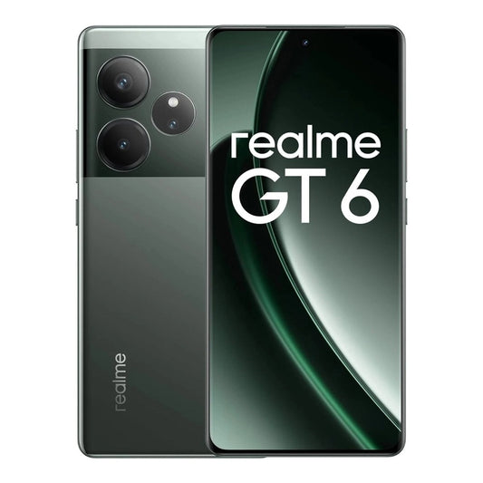 Realme GT6 5G 6.78" LTPO AMOLED, 120Hz, Snapdragon 8s Gen 3 (4 nm), IP65, 50MP, f/1.7 Camera, 120W Super Fast Charging