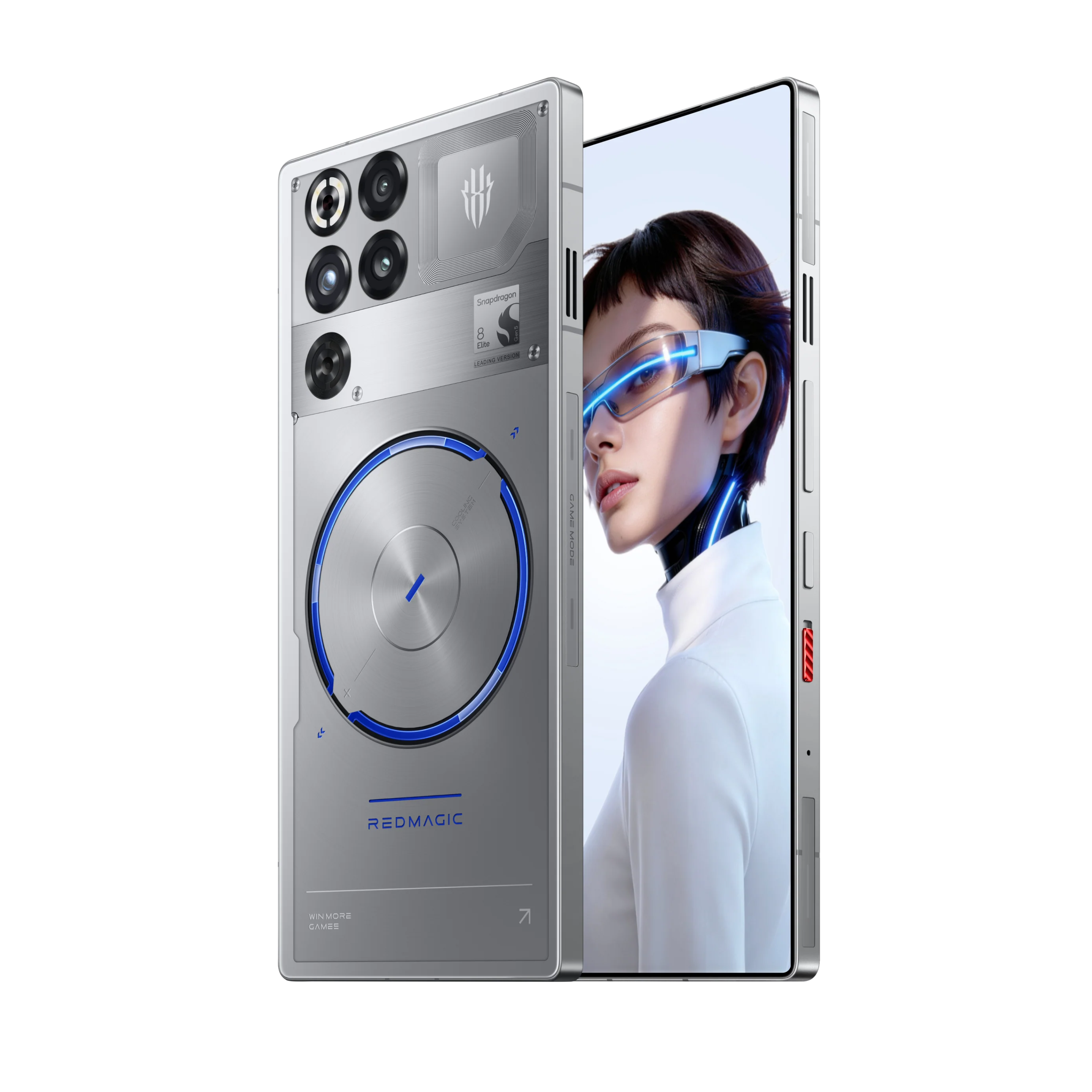 REDMAGIC 11S Pro 5G, 6.85" AMOLED 144Hz, Snapdragon 8 Elite Gen 5, 50MP + 50MP + 2MP Camera, 16MP Selfie Camera, 7500mAh Battery, 80W Fast Charging, Android 16, Bluetooth 5.4, IPX8