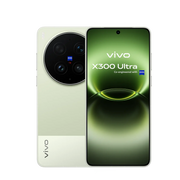 Vivo X300 Ultra 5G smartphone in green with 6.82-inch AMOLED display, triple camera, and sleek design.